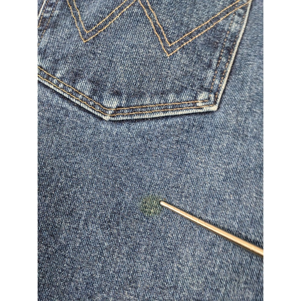 Wrangler Mens Jeans Size 38 x 32 Cotton Blue - Picture 14 of 14